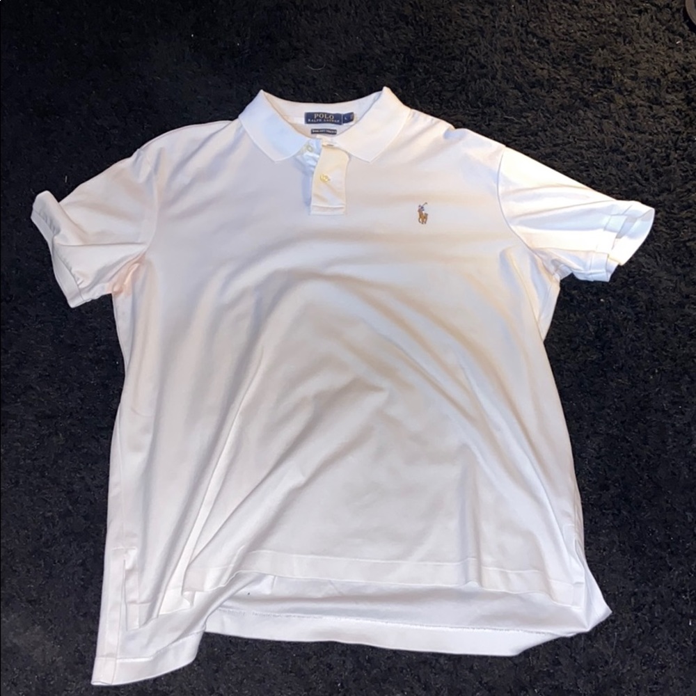 White Polo Pima Soft Touch
